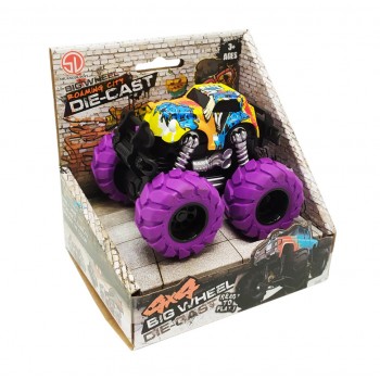 Детская инерционная машинка  Q61F5 большие колеса (Фиолетовый)