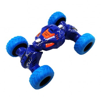 Детская инерционная машинка Bambi 2021-7A трюковая 14,5см (Синий)