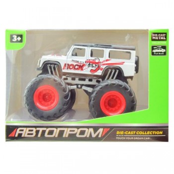 Детская металлическая машинка АвтоПром 7405 масштаб 1:50   (Белый)