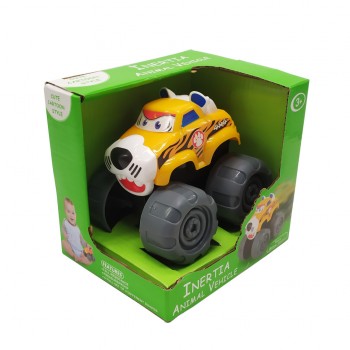 Детская машинка Зверюшка Bambi DY-501 инерционная (Тигр)