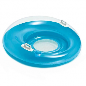 Крісло з підстаканником 58883 ручки 2 шт. (Синій)