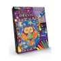 Набор для творчества Витражная картина Glitter Decor 8149DT, 6 видов