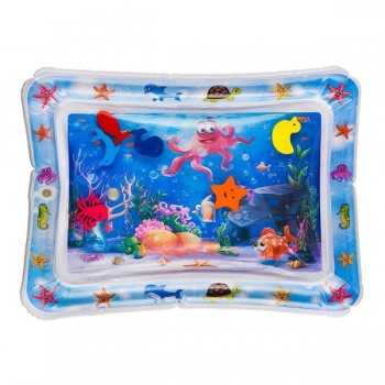 Игровой развивающий коврик 20236 с водой 66*50 см (Осьминог)