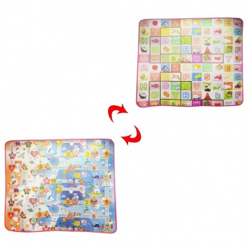 Детский Коврик BT-T-0243 тёплый пол двустороний (Цифры и Алфавит)