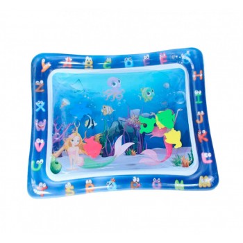 Игровой развивающий коврик 20236 с водой 66*50 см (Русалочки)