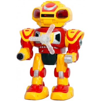 Робот на радиоуправлении 8808 на батарейках (Желтый)