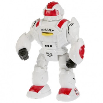 Детский робот на радиоуправлении 27115 стреляет дисками (Красный)