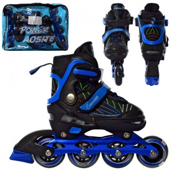 Детские ролики A 12128-S-BL  30-33