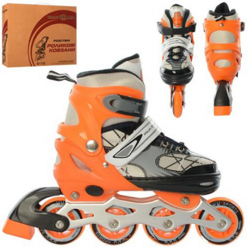 Ролики раздвижные Profi A4141-M-OR размер(35-38)