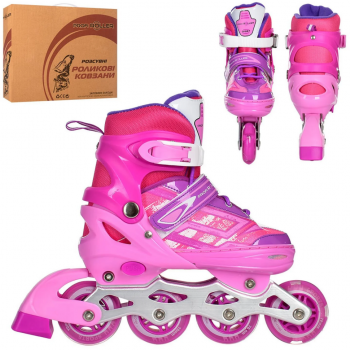 Ролики раздвижные Profi A4144-M-V размер(35-38)