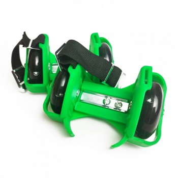 Ролики на пятку RS-0029 светящиеся колеса (Green)