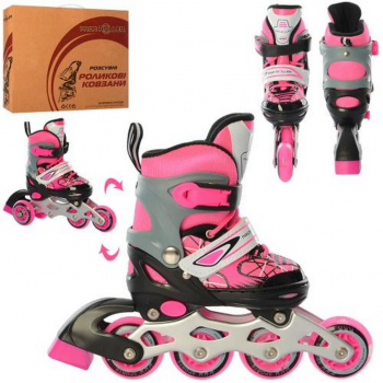 Ролики раздвижные Profi A4141-XS-P размер(27-30)