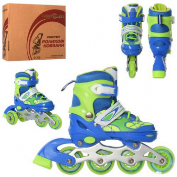 Ролики раздвижные Profi A4141-XS-BL размер(27-30)