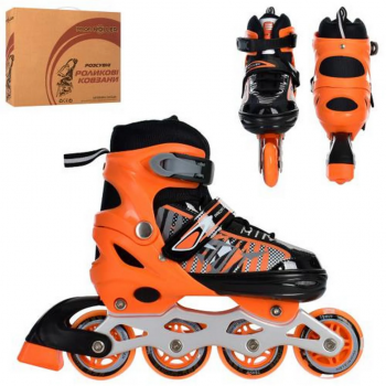 Ролики раздвижные Profi A4143-M-OR размер(35-38)