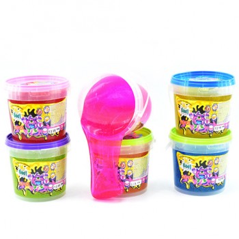 Лизун-антистресc ТМ Mr.Boo с глиттером в ведре 500г 80047