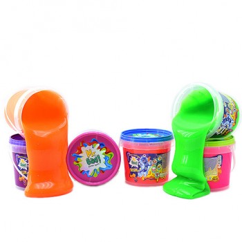 Лизун-антистресс ТМ Mr.Boo Неон в ведре 500г 80048