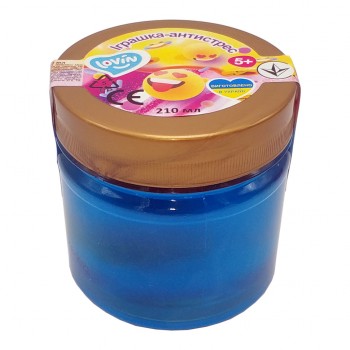 Игрушка-антистресс 210 мл Slime time ТМ Lovin 80142 (Синий)