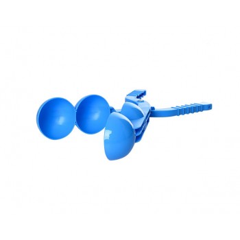 Снежколеп MS 1461Blue (Синий) 37см, двойной шар, пластик PP , в сетке, 38-8,5-7см (Синий)