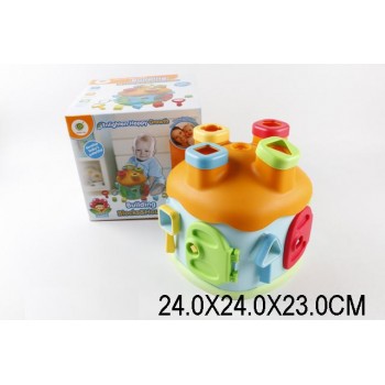 Детский домик логика-сортер 209 (1433248) с ключами