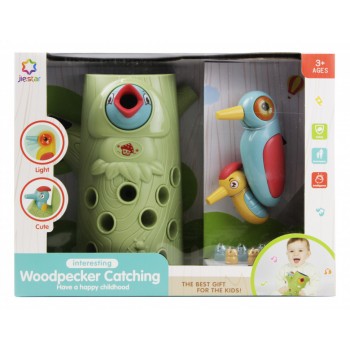 Детская игра Дятел 25858E магнитная (Синий)