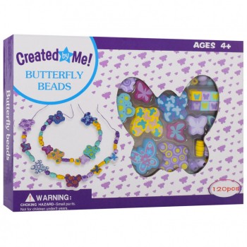 Дерев'яна іграшка-Шнурівка MD 2032 ( 2032-2 Метелик буси)