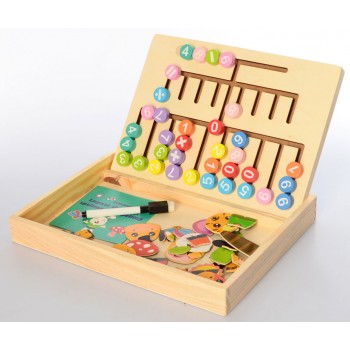 Дерев'яна іграшка Набір першокласника MD 2381 ( 2381-1(Цифри))