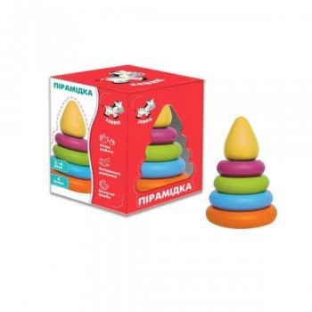 Пирамидка маленькая цветная ZB1011-01