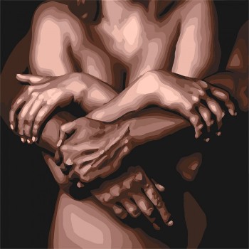 Картина за номерами. Люди 