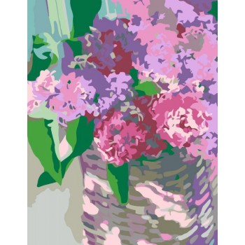 Картина за номерами. Rosa „Ніжні гіацинти“ 35х45см N00013294