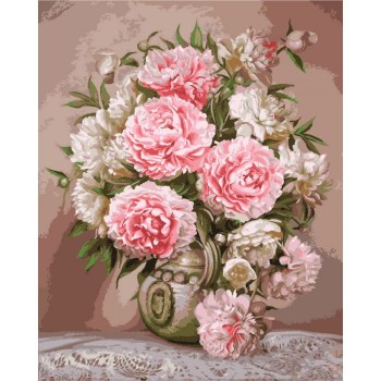 Картина за номерами. Букети 