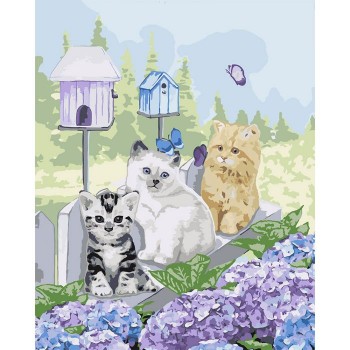 Картина за номерами. Тварини, птахи 