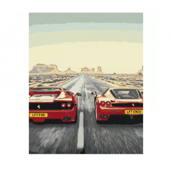 Картина по номерам. Загородный домик 