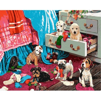 Картина по номерам. Brushme 