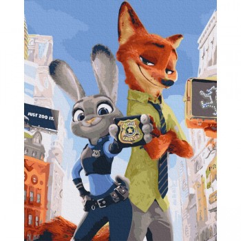 Картина за номерами. Brushme 