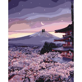 Картина за номерами. Міський пейзаж