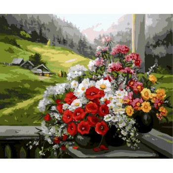 Картина за номерами. Brushme 