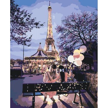 Картина за номерами. Люди