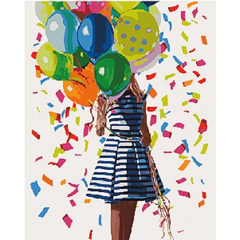 Картина за номерами. Люди 