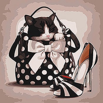 Картина по номерам. Животные, птицы 