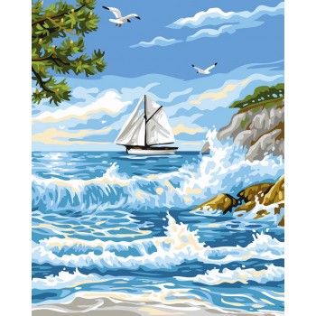 Картина по номерам. Brushme 