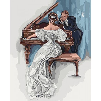 Картина по номерам. Люди 