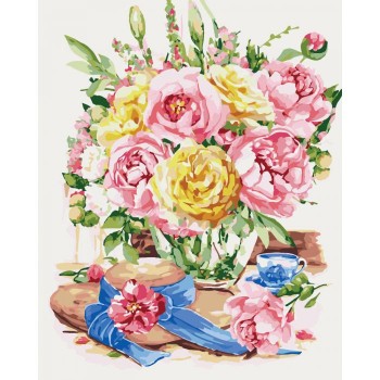 Картина за номерами. Сільський пейзаж