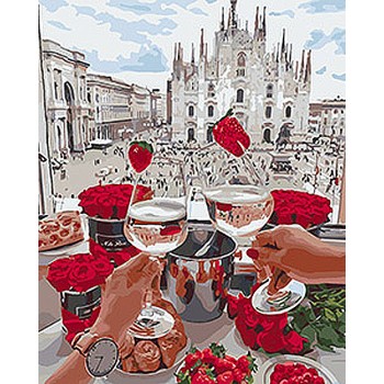 Картина за номерами. Люди 