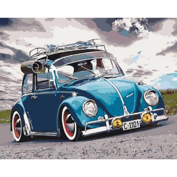 Картина за номерами. Міський пейзаж