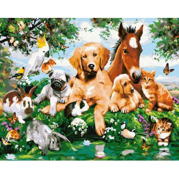 Картина за номерами. Brushme