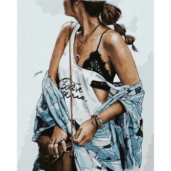 Картина по номерам. Brushme 