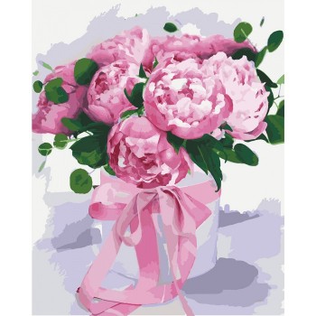 Картина за номерами. Букет 