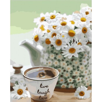 Картина за номерами. Квіти 