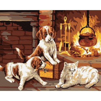 Картина по номерам. Brushme 