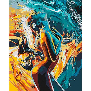 Картина за номерами. Люди